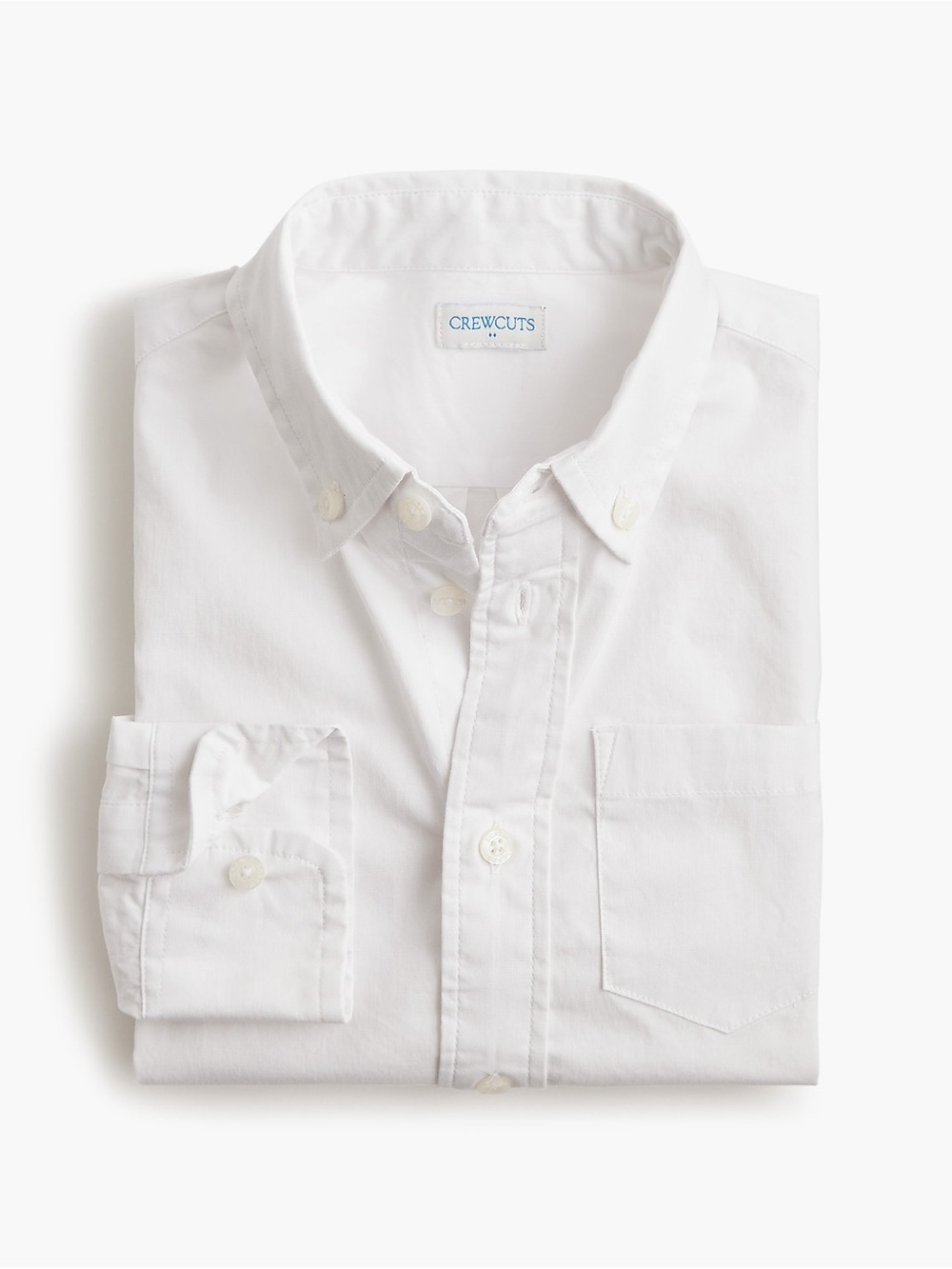 Crewcuts Kids' long-sleeve flex washed shirt Sz. 10